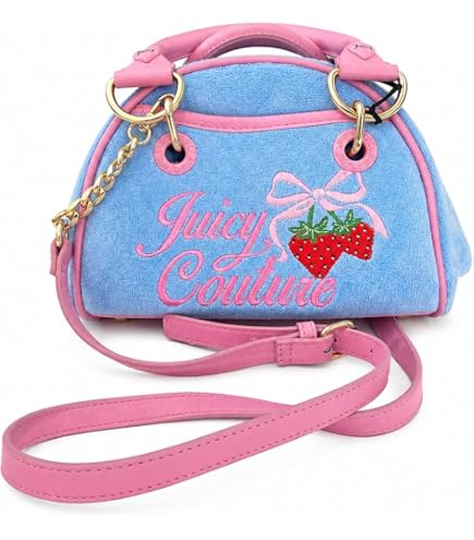 Amazon.com: Juicy Couture Women's Rolling On Satchel Handbag with